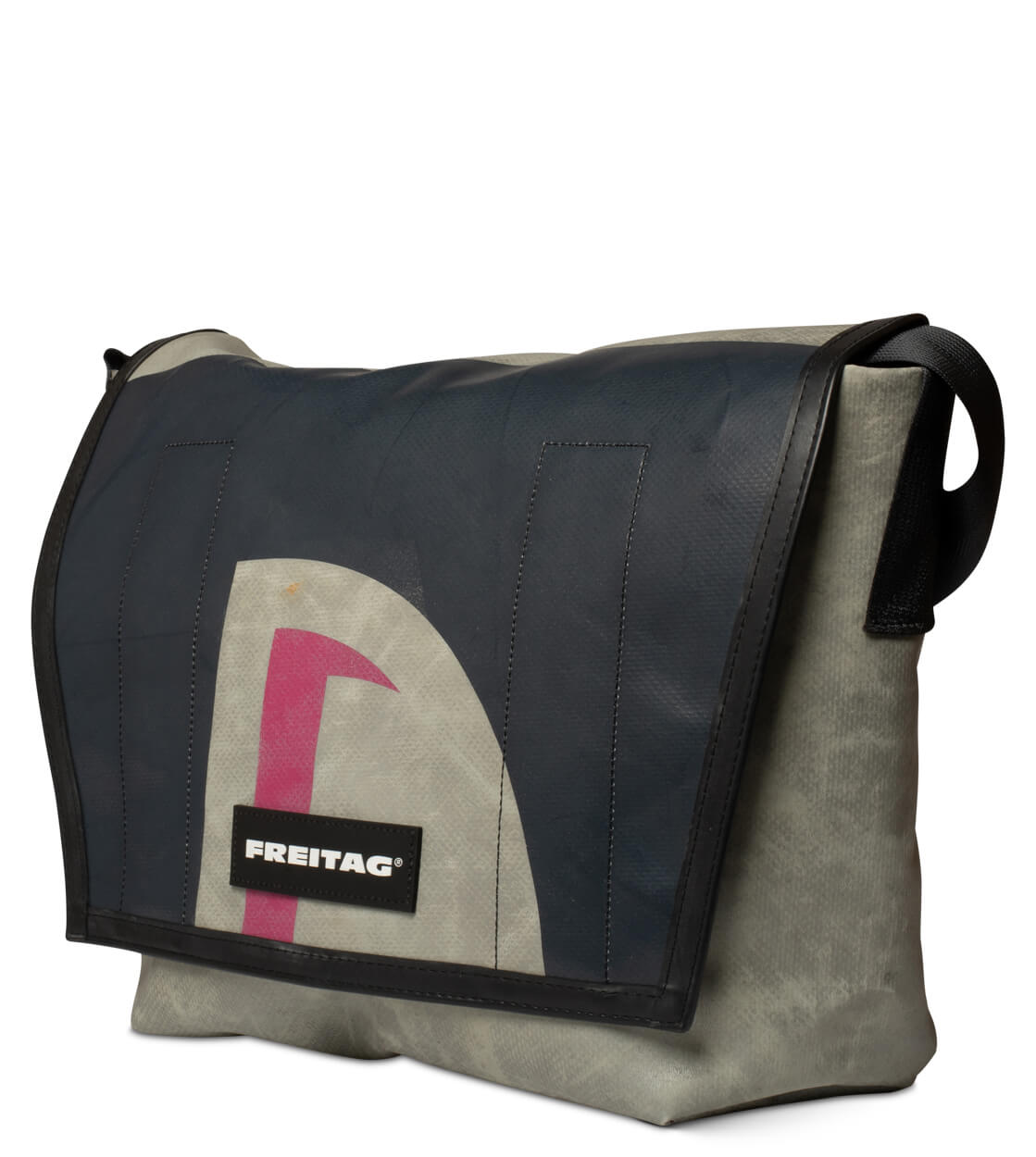 Freitag Bag Dexter grey/blue/pink