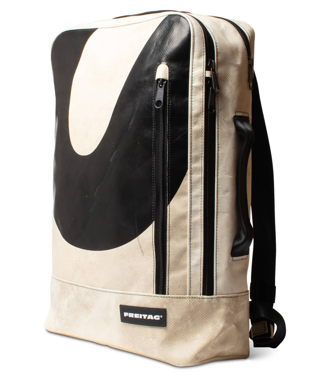 Freitag Backpack Hazzard beige/black