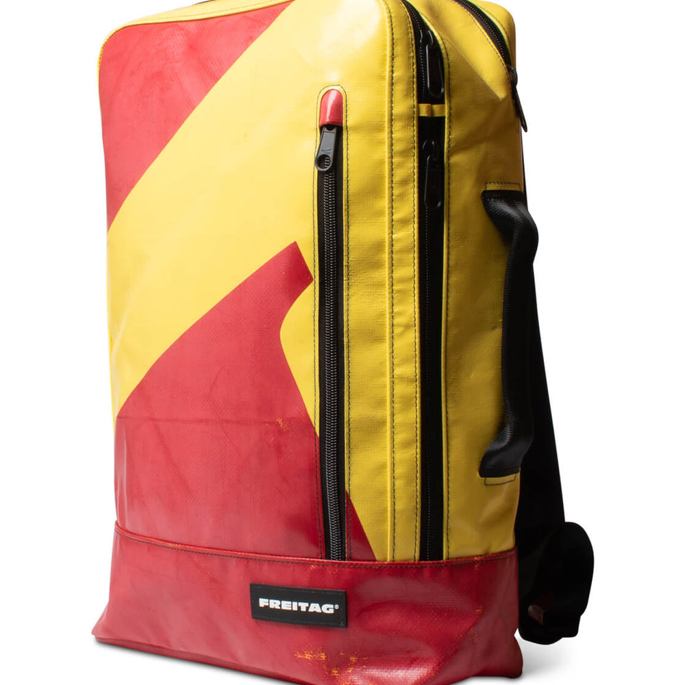 Freitag Backpack Hazzard red/yellow