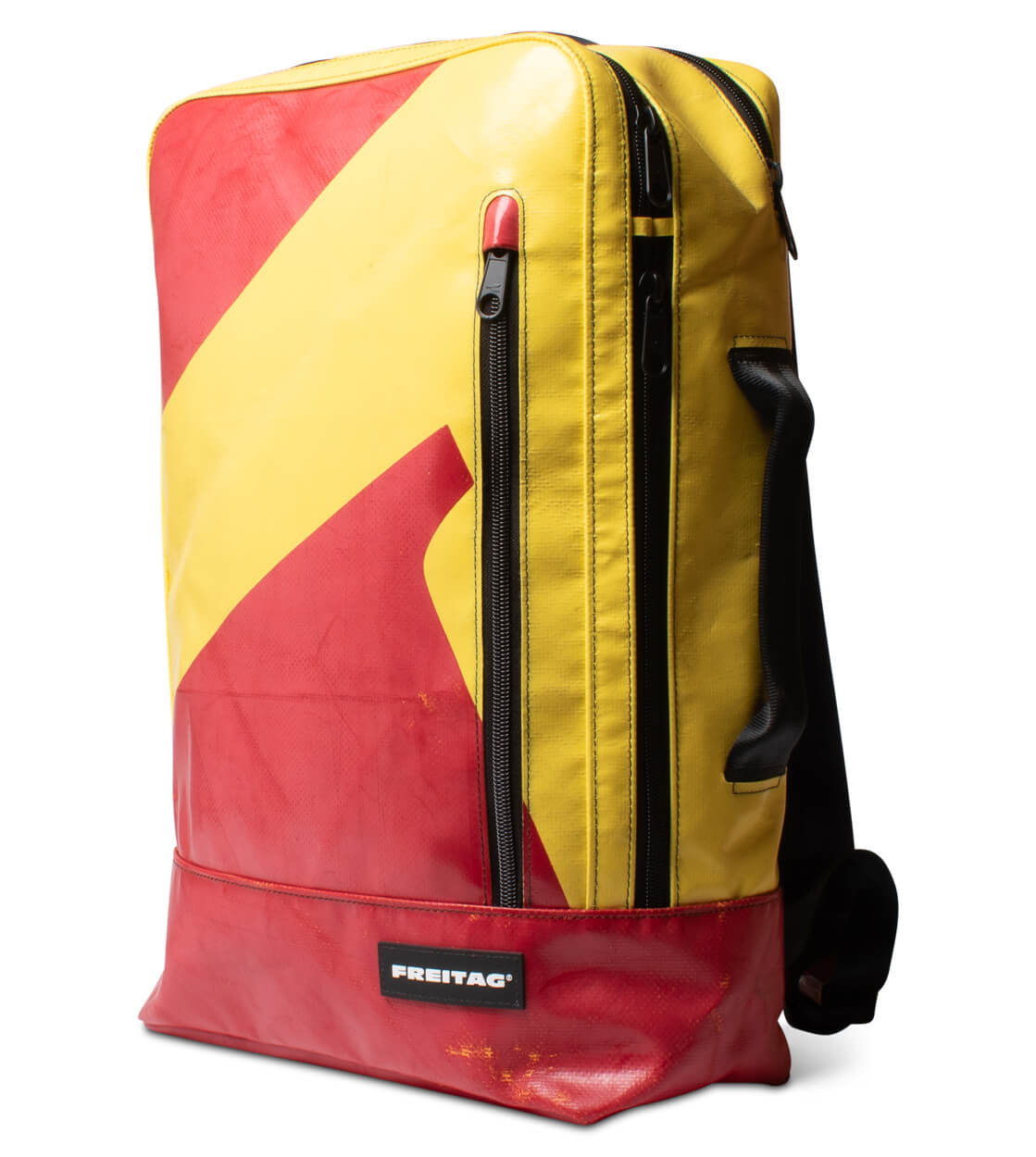 Freitag Backpack Hazzard red/yellow