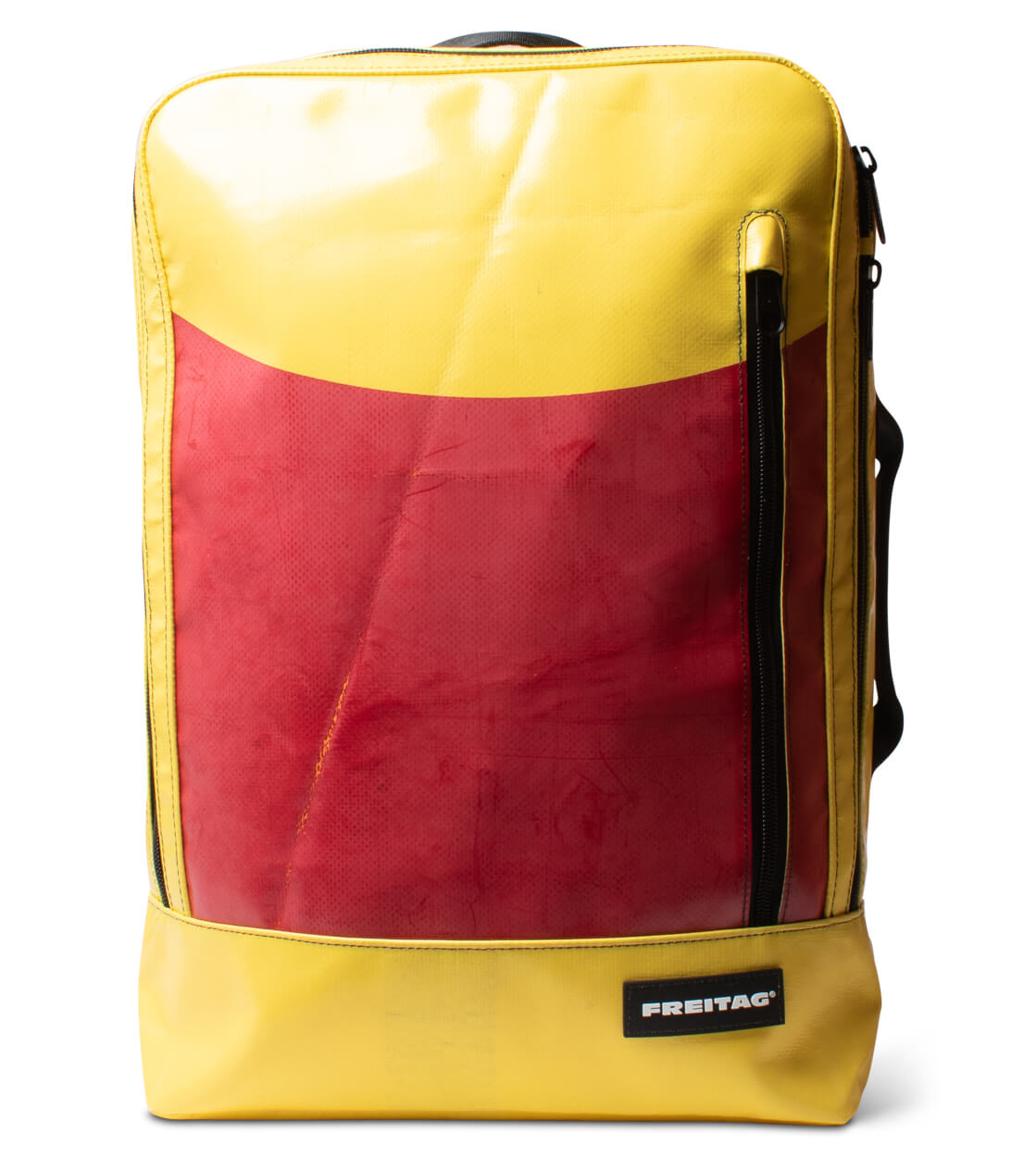 Freitag Backpack Hazzard yellow/red