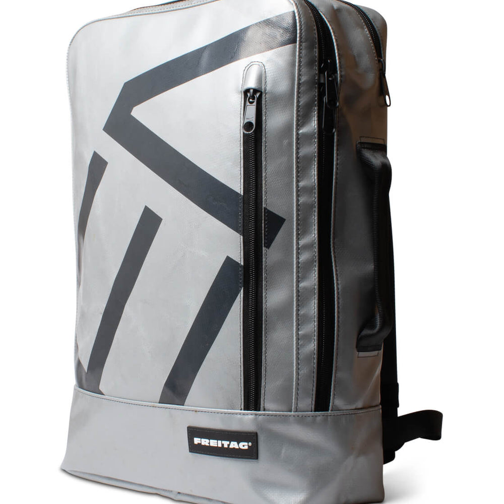 Freitag Backpack Hazzard silver/black