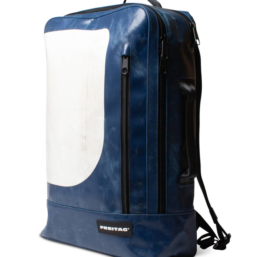 Freitag Backpack Hazzard blue/white