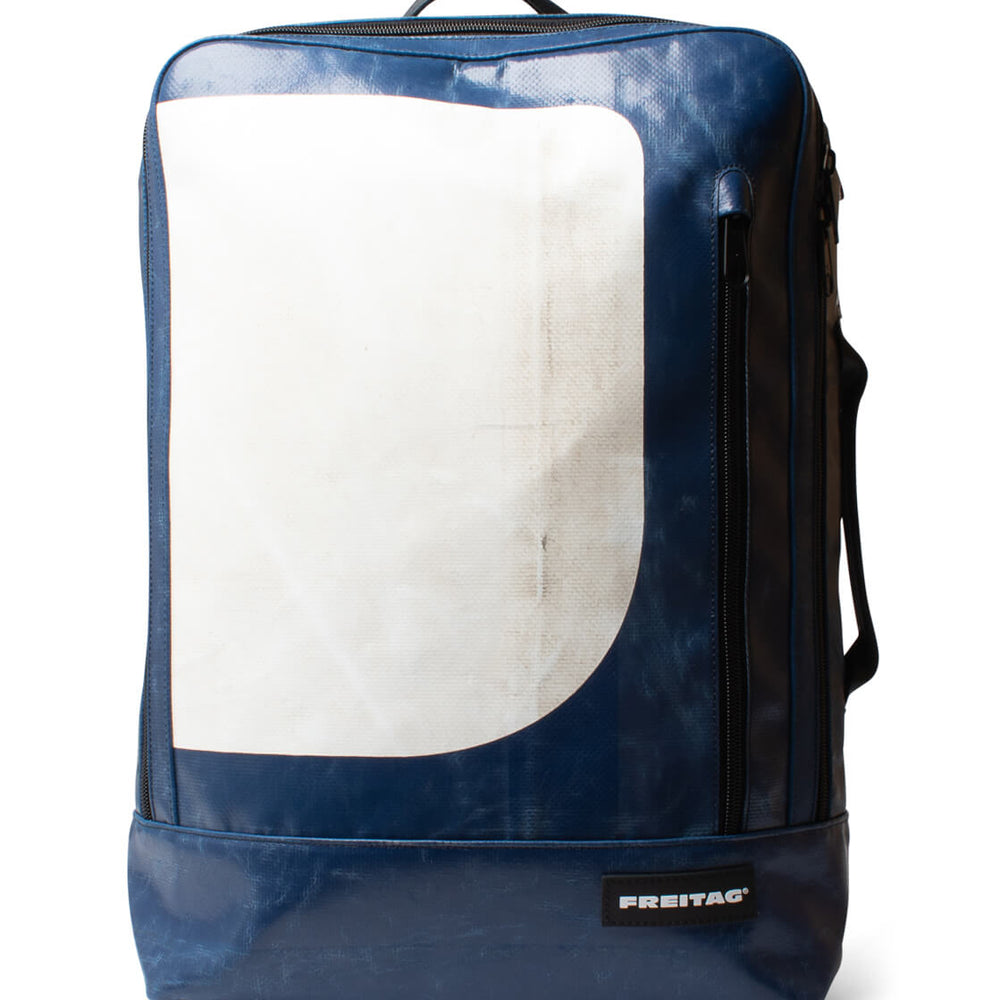 Freitag Backpack Hazzard blue/white