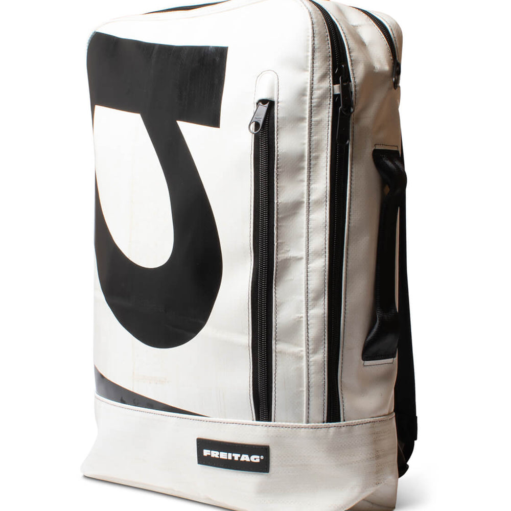 Freitag Backpack Hazzard white/black