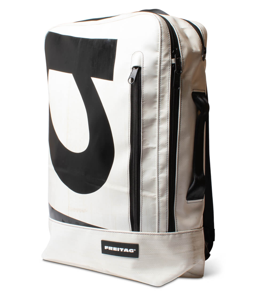 Freitag Backpack Hazzard white/black