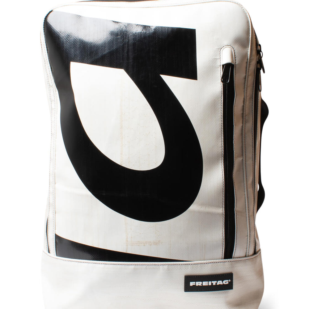 Freitag Backpack Hazzard white/black