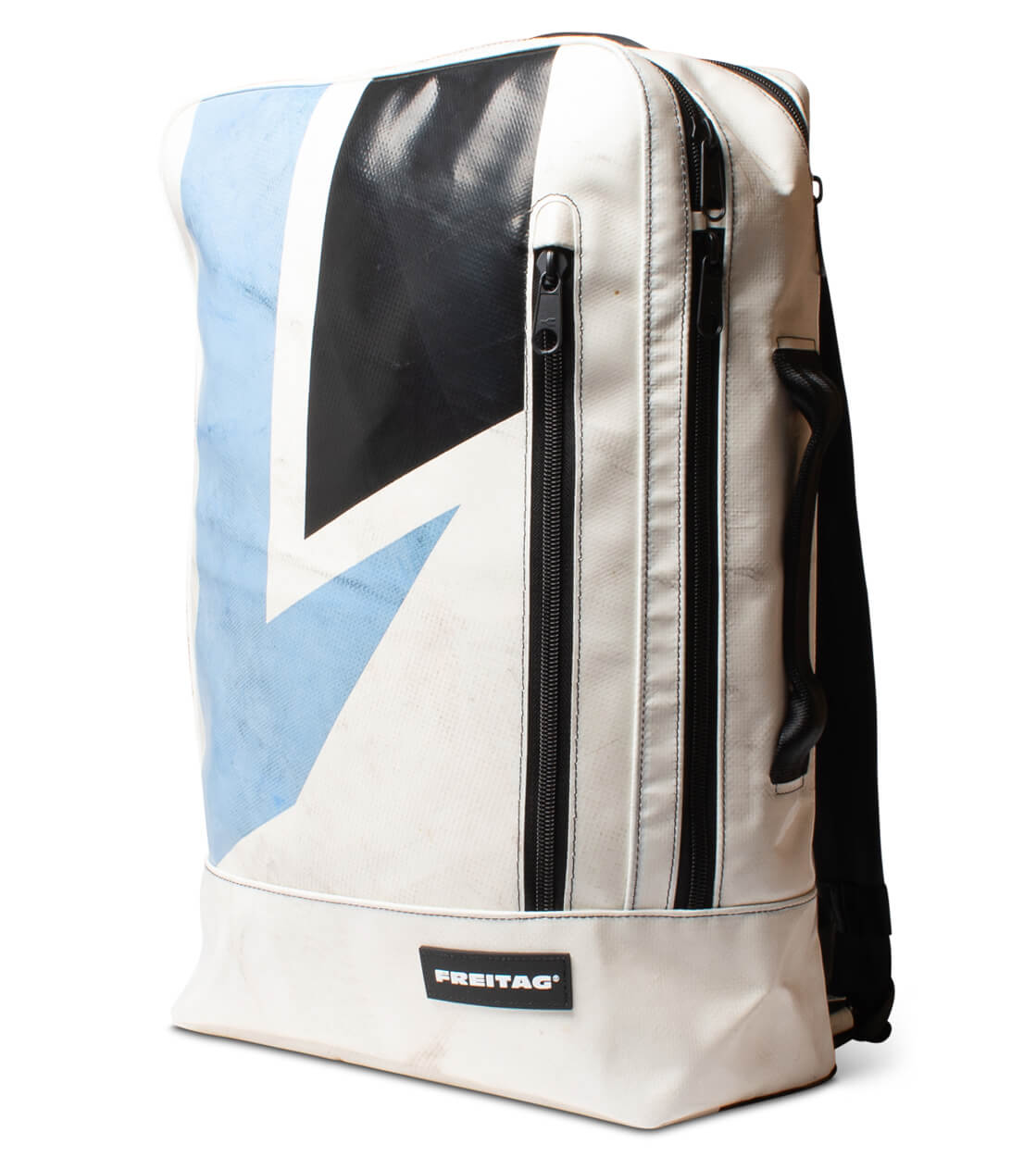 Freitag Backpack Hazzard white/blue/black