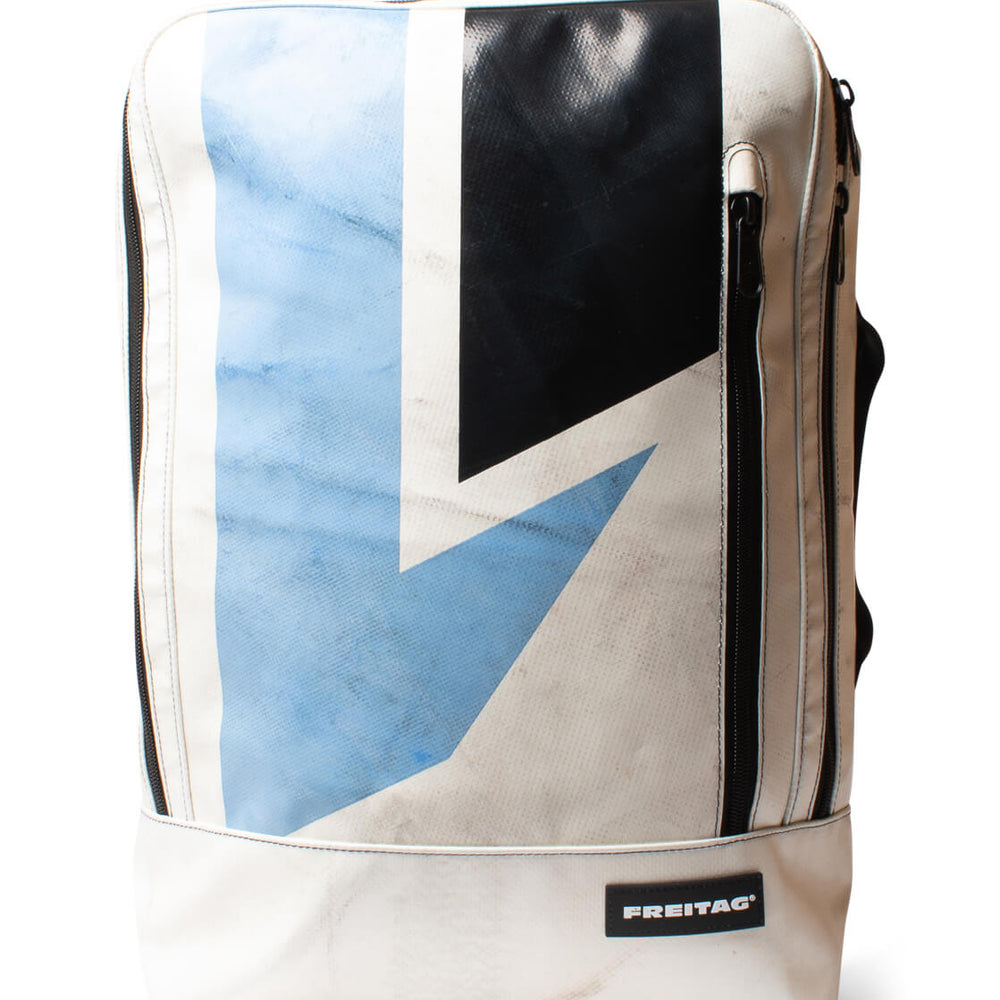 Freitag Backpack Hazzard white/blue/black