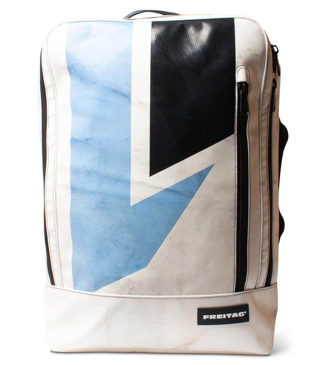 Freitag Backpack Hazzard white/blue/black