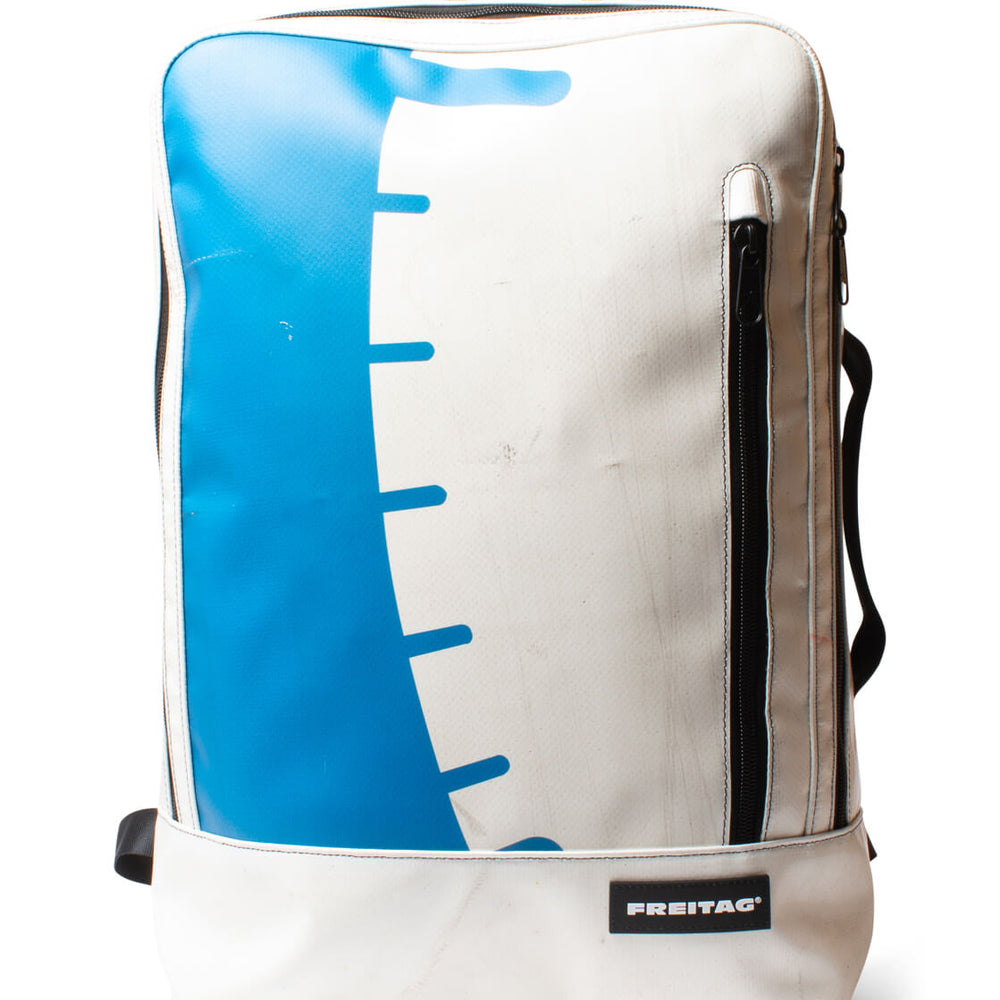 Freitag Backpack Hazzard white/blue
