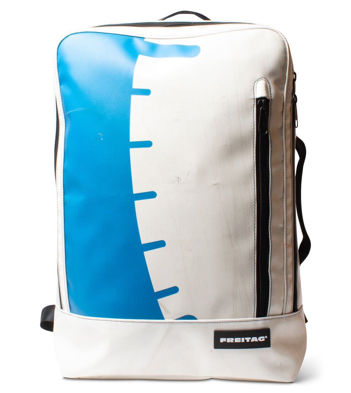 Freitag Backpack Hazzard white/blue