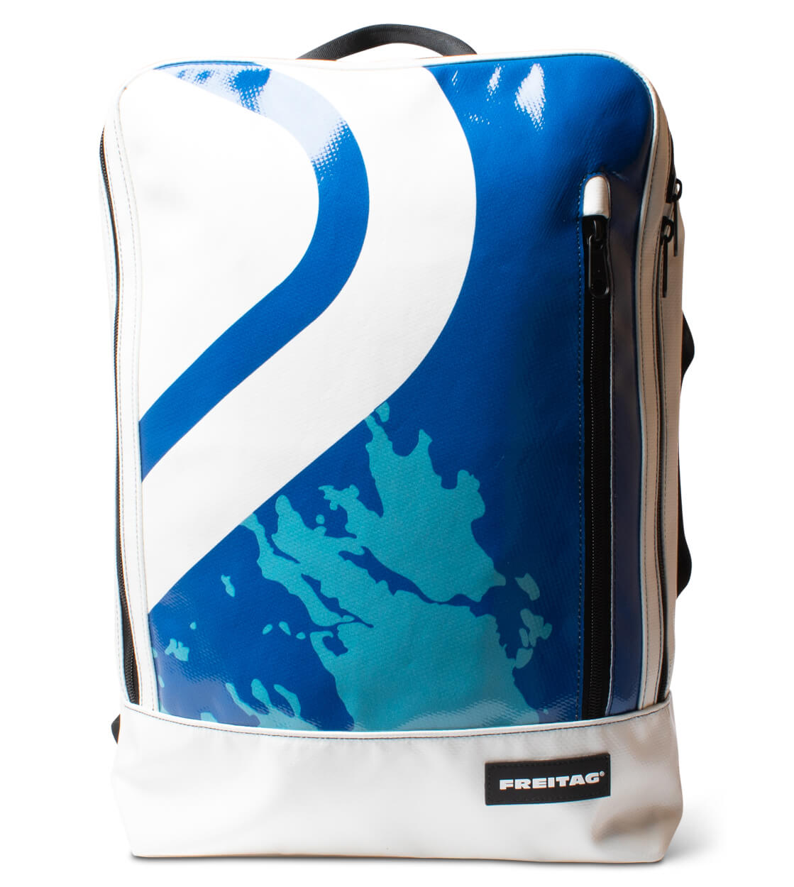Freitag Backpack Hazzard white/blue/blue