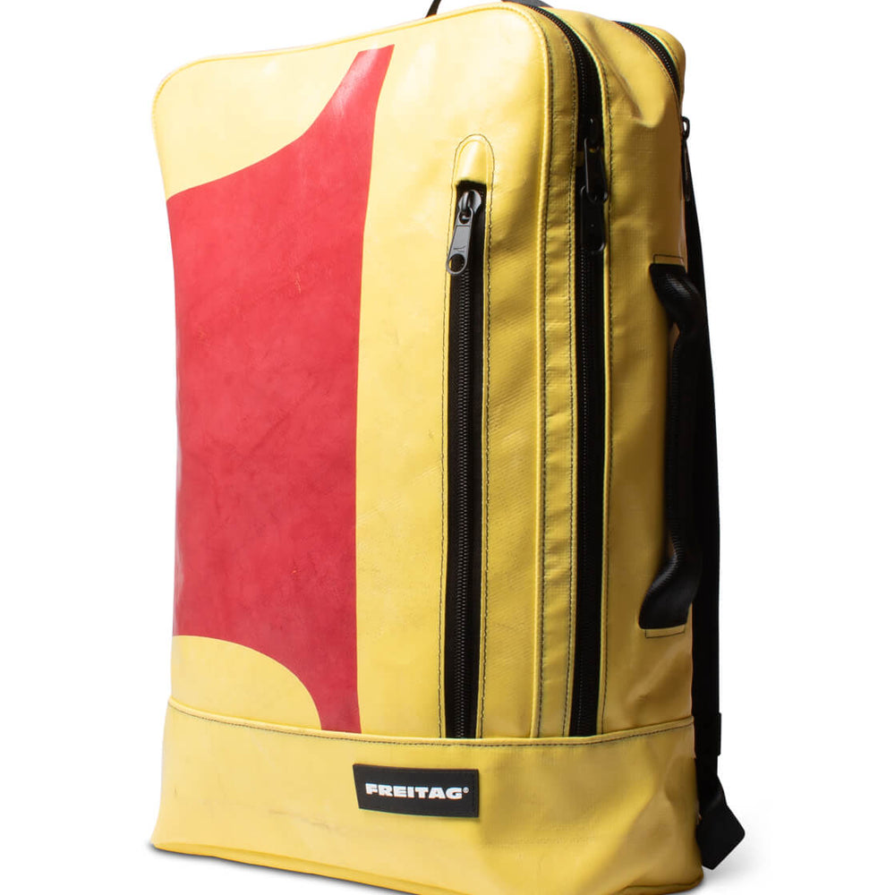 Freitag Backpack Hazzard yellow/red