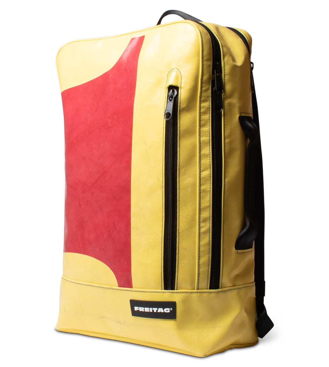 Freitag Backpack Hazzard yellow/red