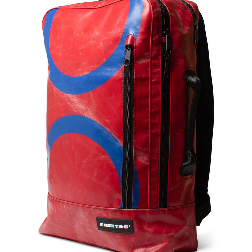 Freitag Backpack Hazzard red/blue