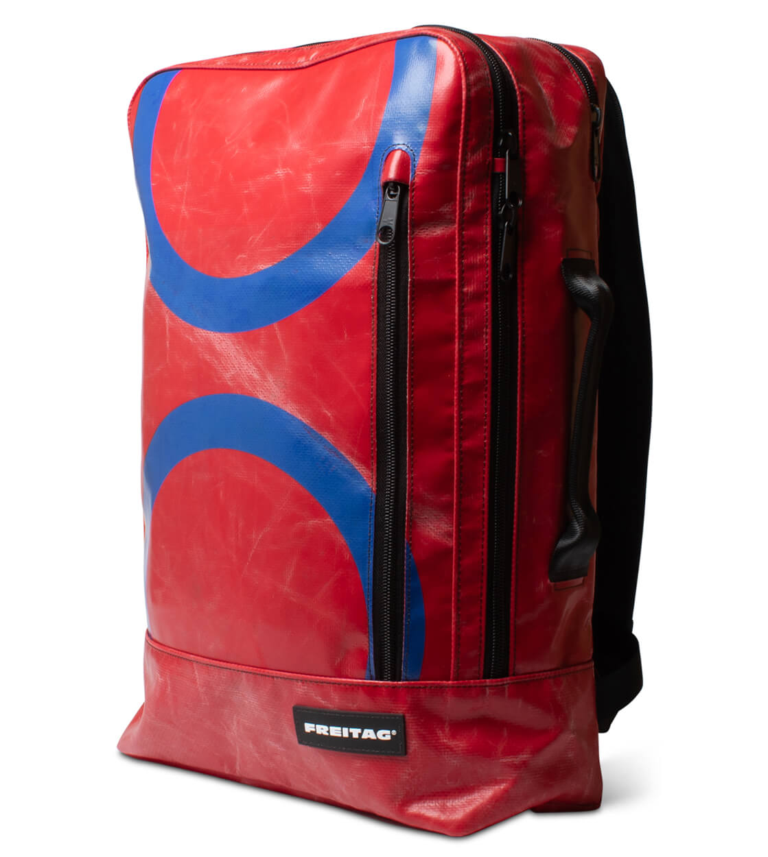 Freitag Backpack Hazzard red/blue