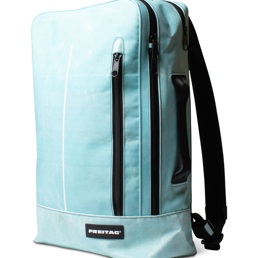 Freitag Backpack Hazzard blue/white