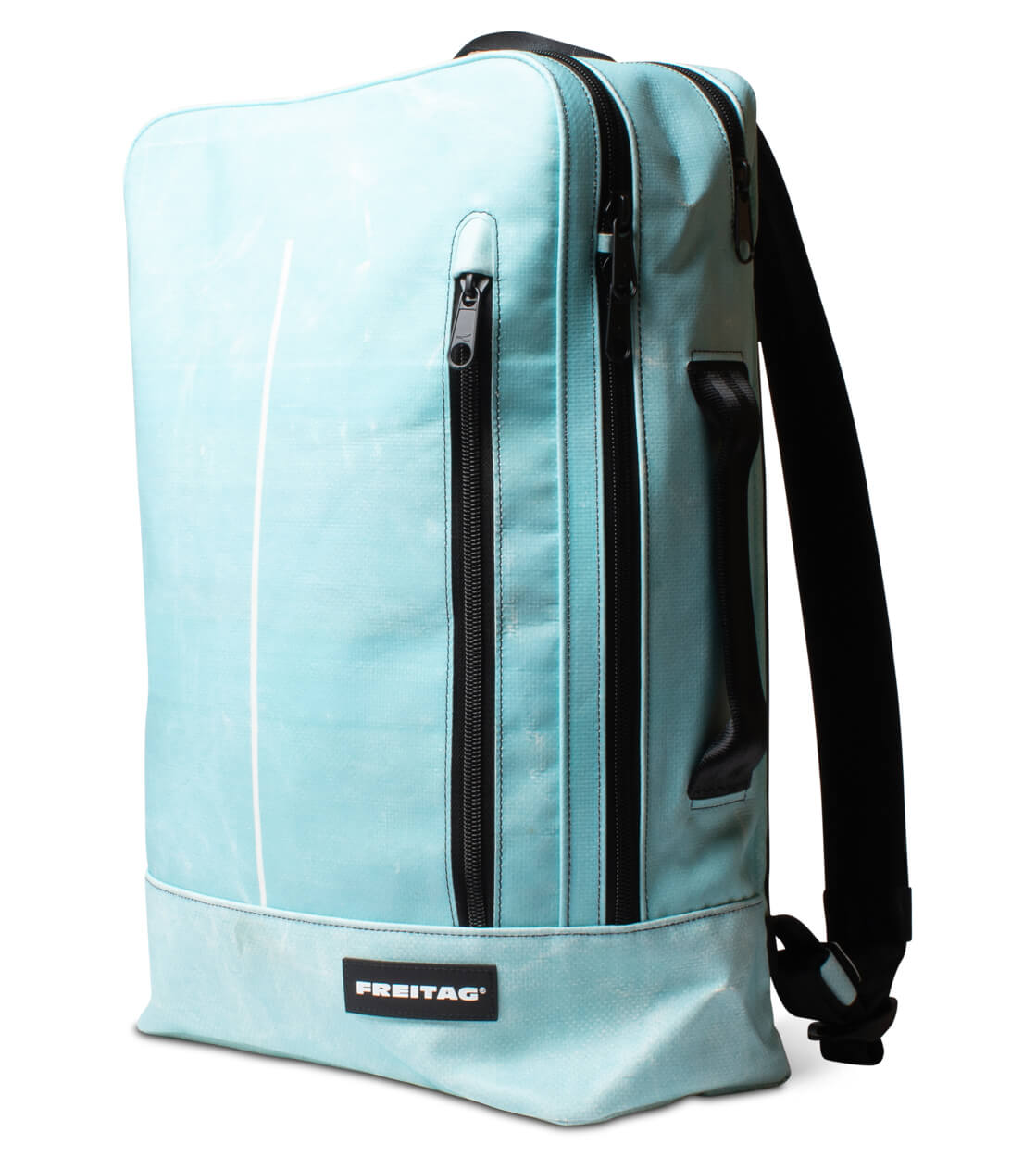 Freitag Backpack Hazzard blue/white