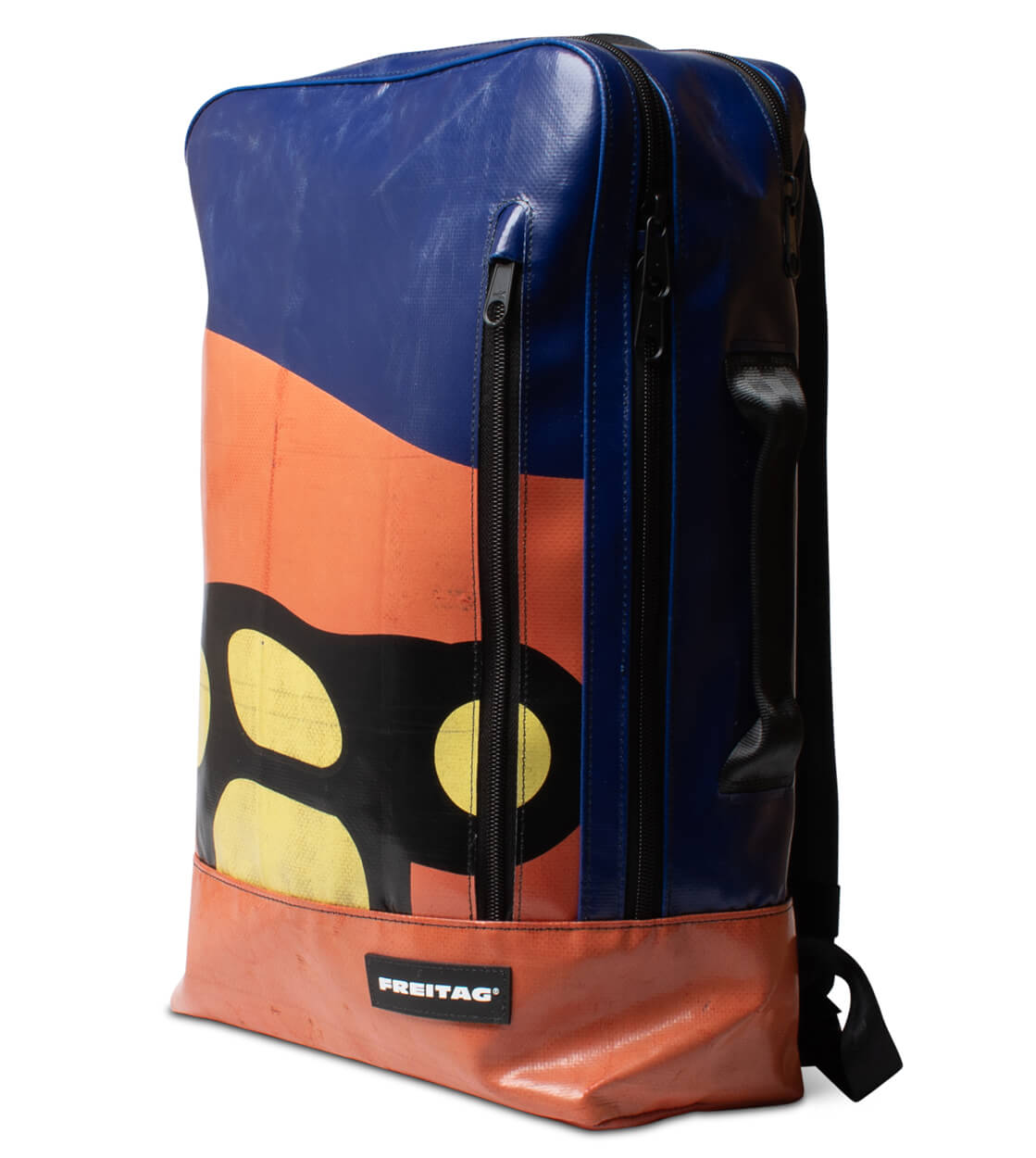 Freitag Backpack Hazzard blue/orange/black/yellow