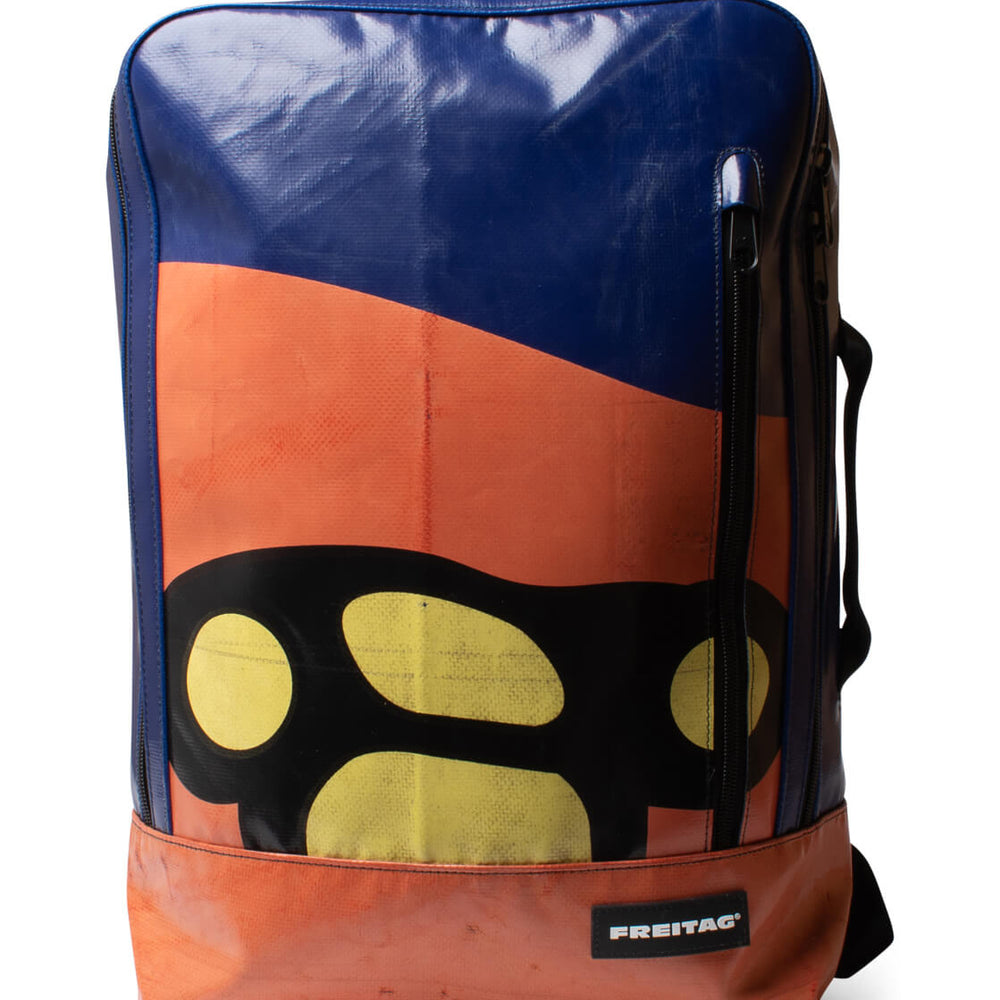 Freitag Backpack Hazzard blue/orange/black/yellow