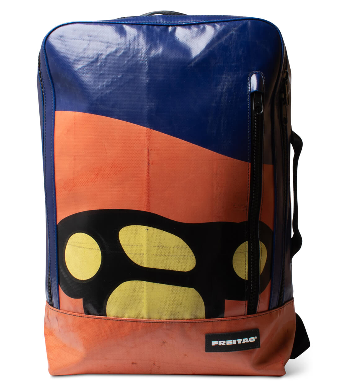 Freitag Backpack Hazzard blue/orange/black/yellow