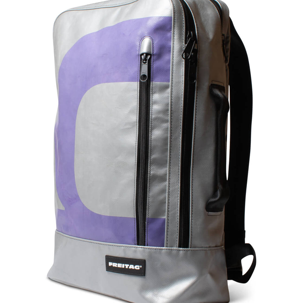 Freitag Backpack Hazzard silver/purple