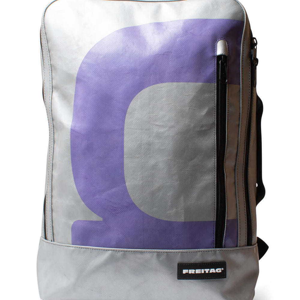 Freitag Backpack Hazzard silver/purple