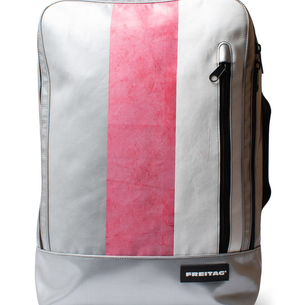 Freitag Backpack Hazzard silver/pink/white