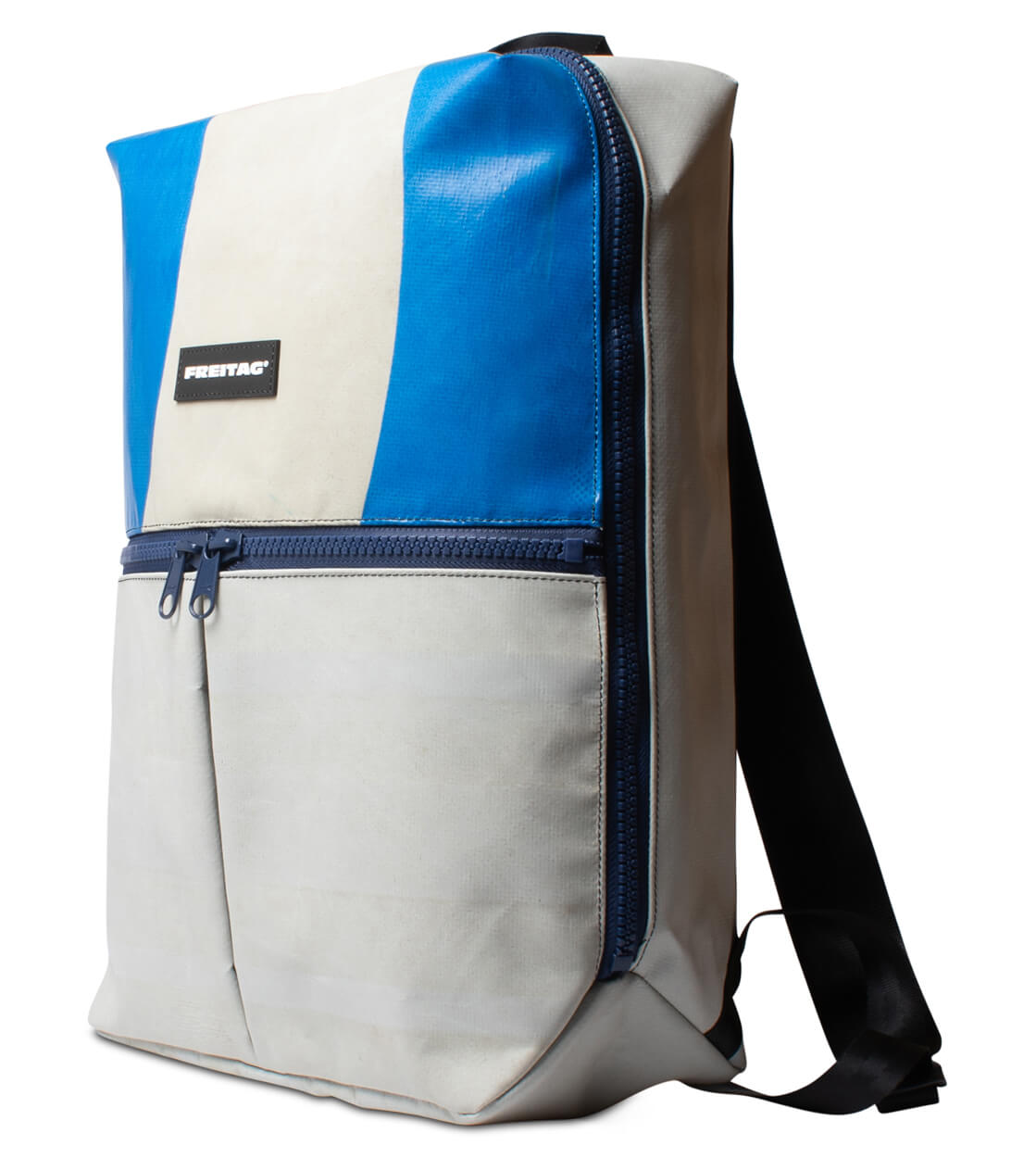Freitag Backpack Fringe grey/blue/blue