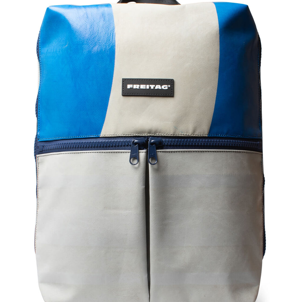 Freitag Backpack Fringe grey/blue/blue