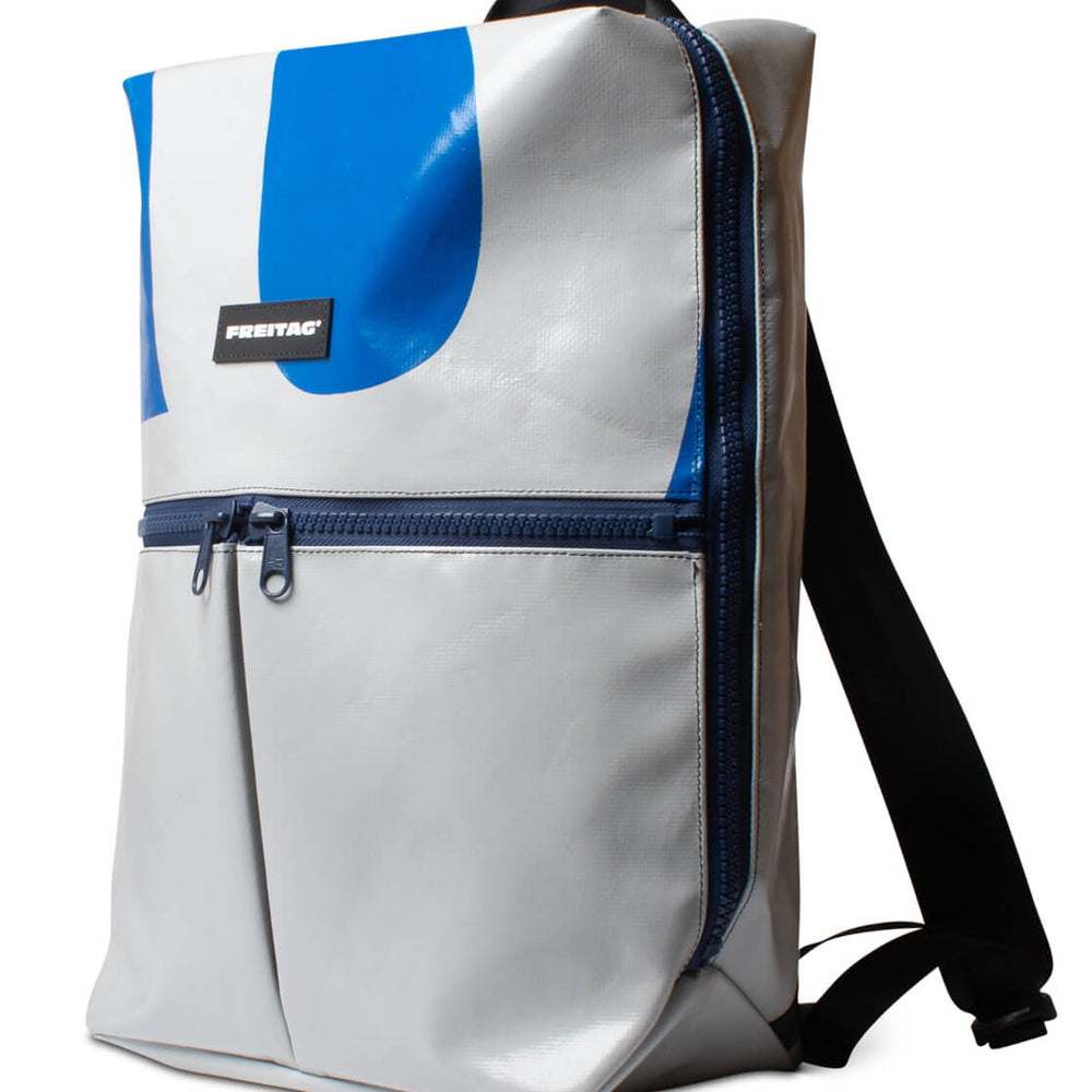 Freitag Backpack Fringe grey/blue/blue