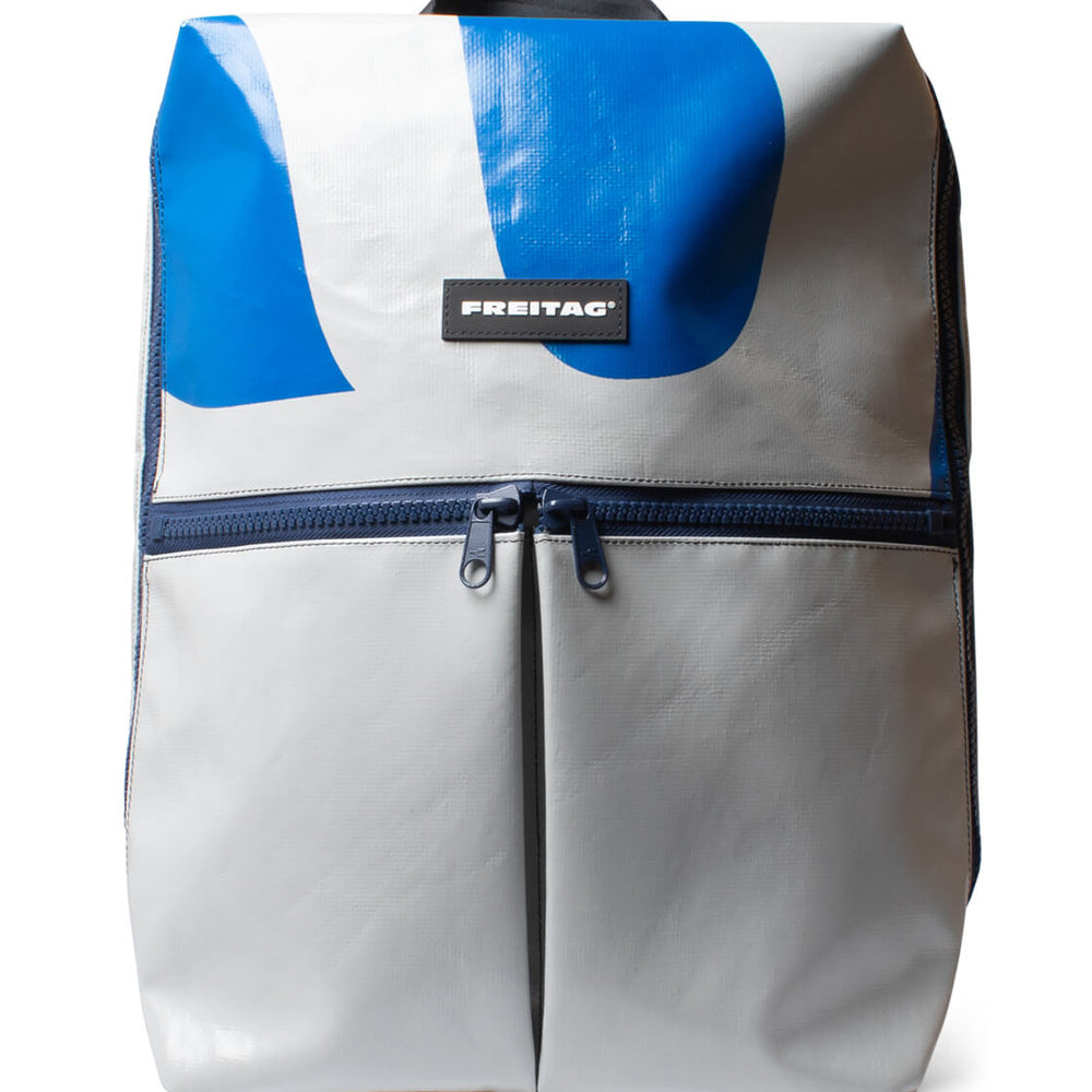 Freitag Backpack Fringe grey/blue/blue