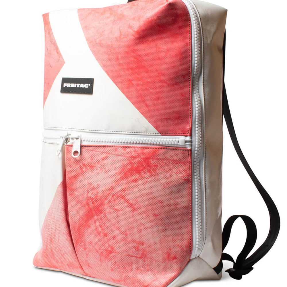 Freitag Backpack Fringe white/pink/white