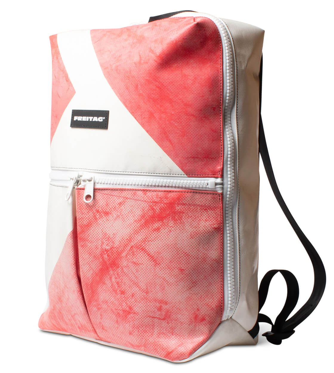 Freitag Backpack Fringe white/pink/white