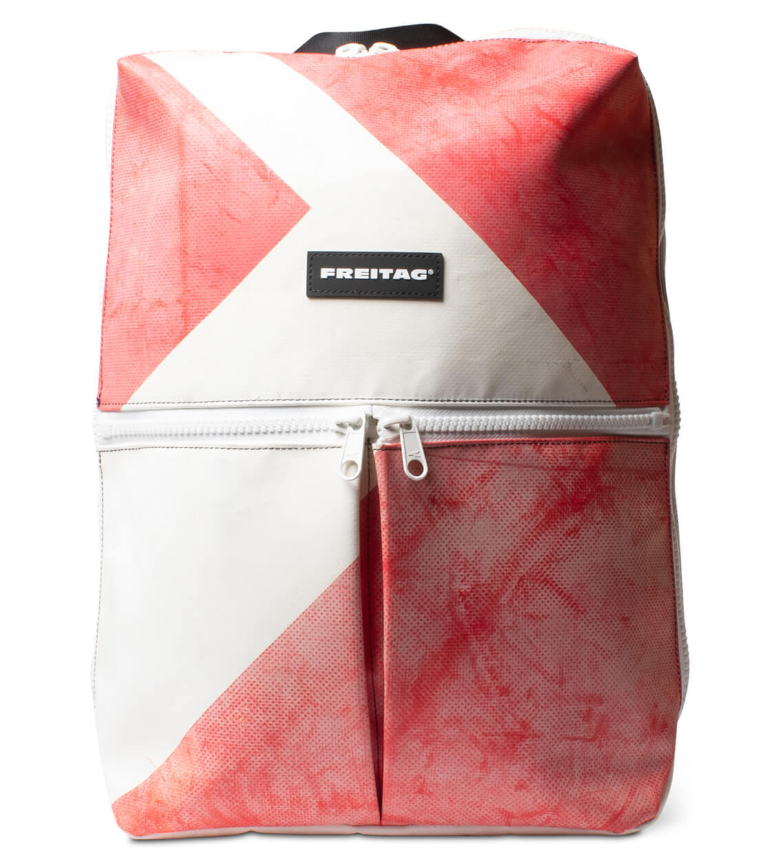 Freitag Backpack Fringe white/pink/white