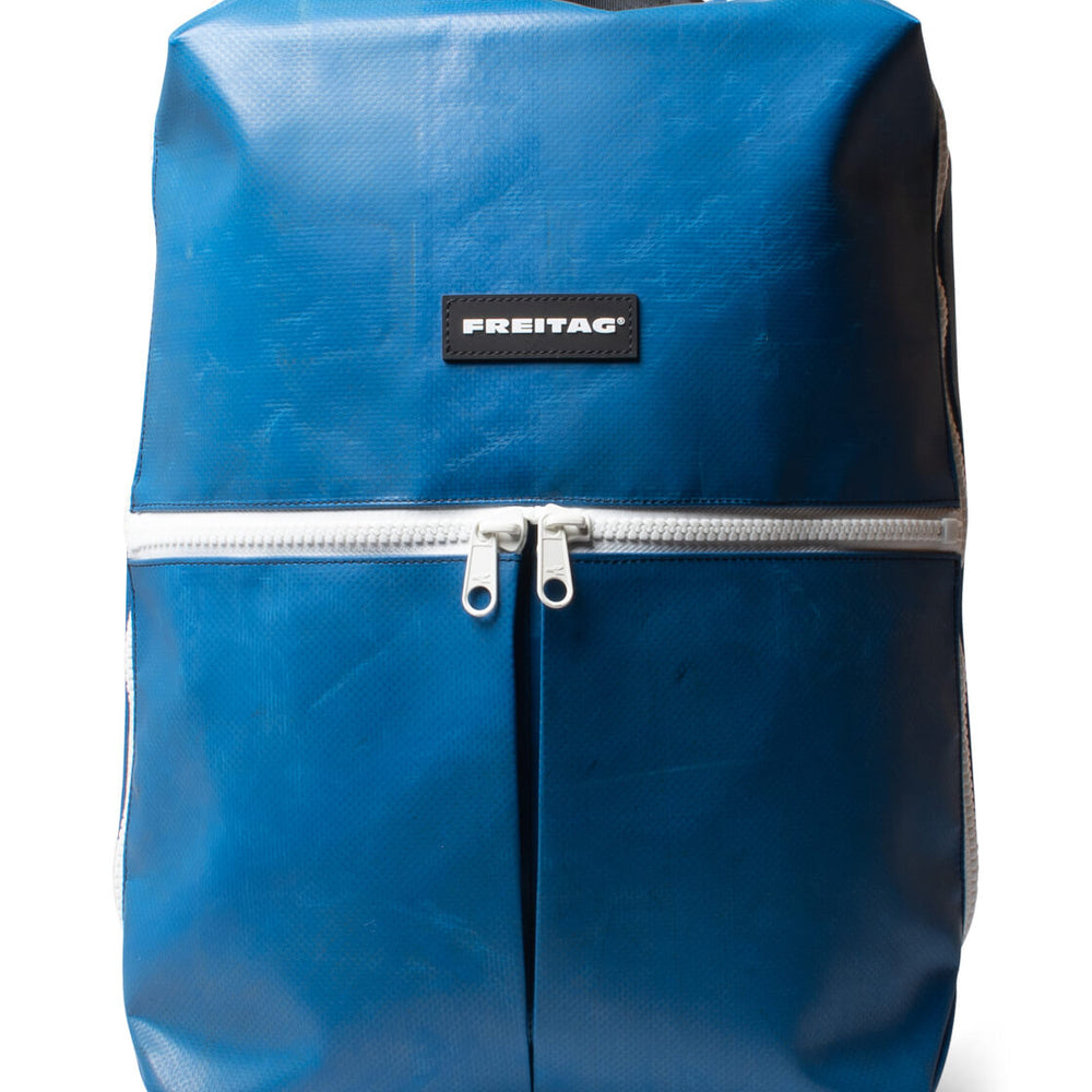 Freitag Backpack Fringe blue/white