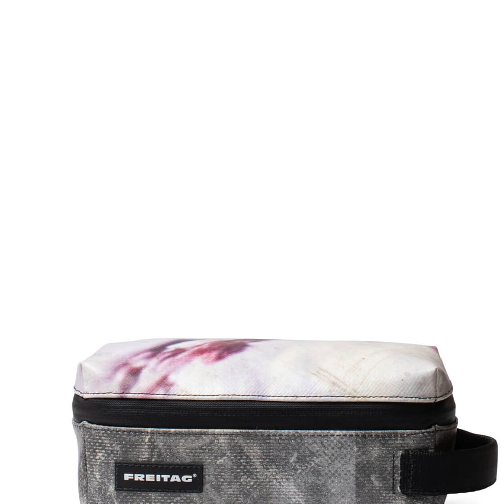 Freitag Toiletry Kit Cheyenne grey/white/purple