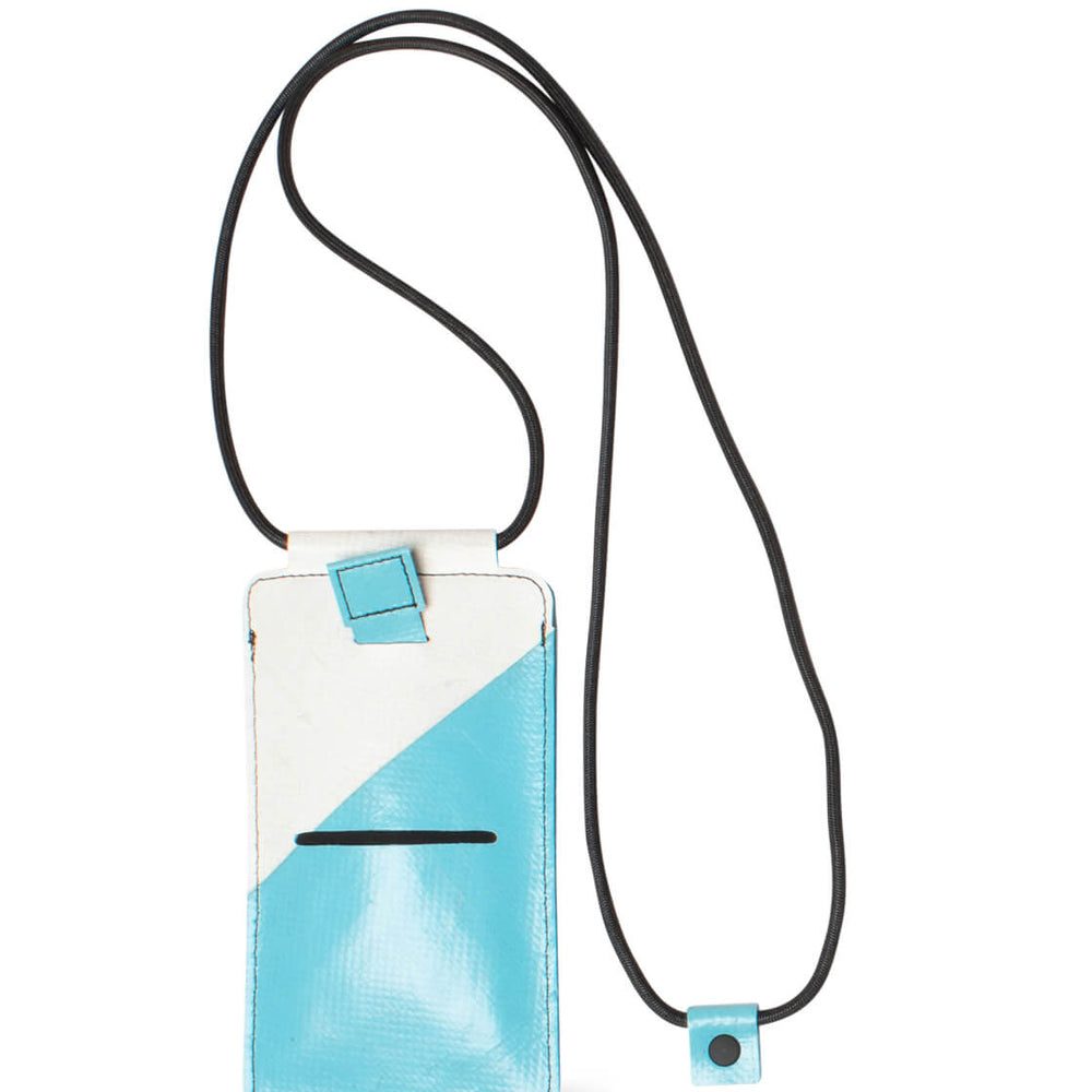 Freitag Myphone Pouch Robin blue/white