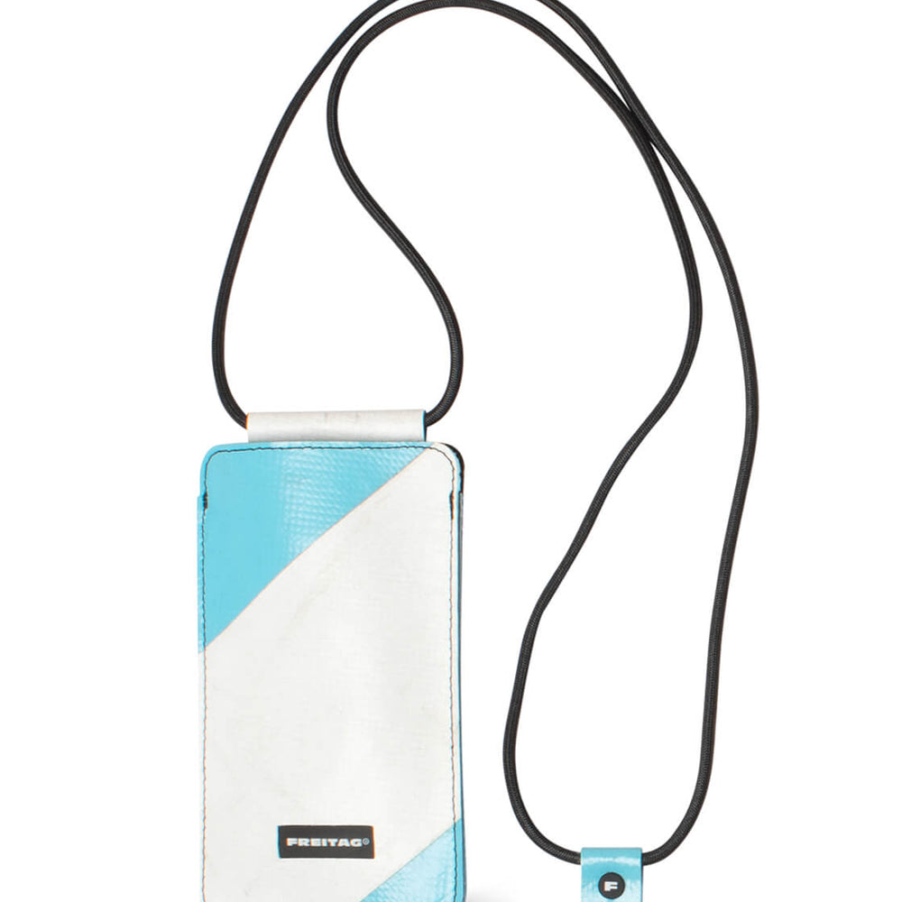 Freitag Myphone Pouch Robin blue/white