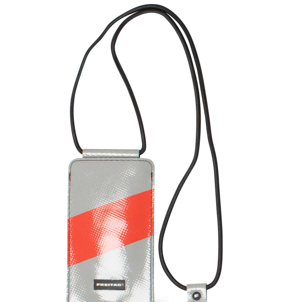 Freitag Myphone Pouch Robin grey/red