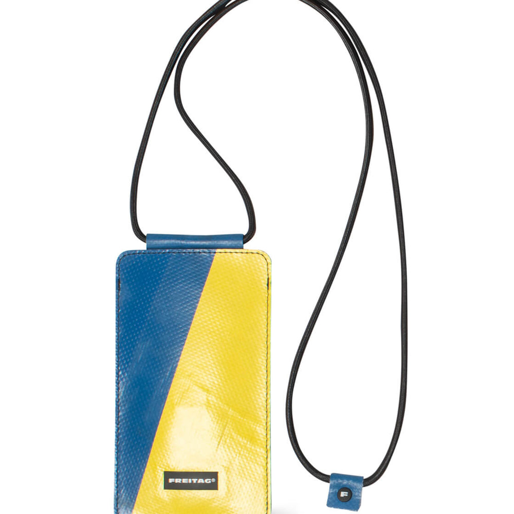 Freitag Myphone Pouch Fox blue/yellow