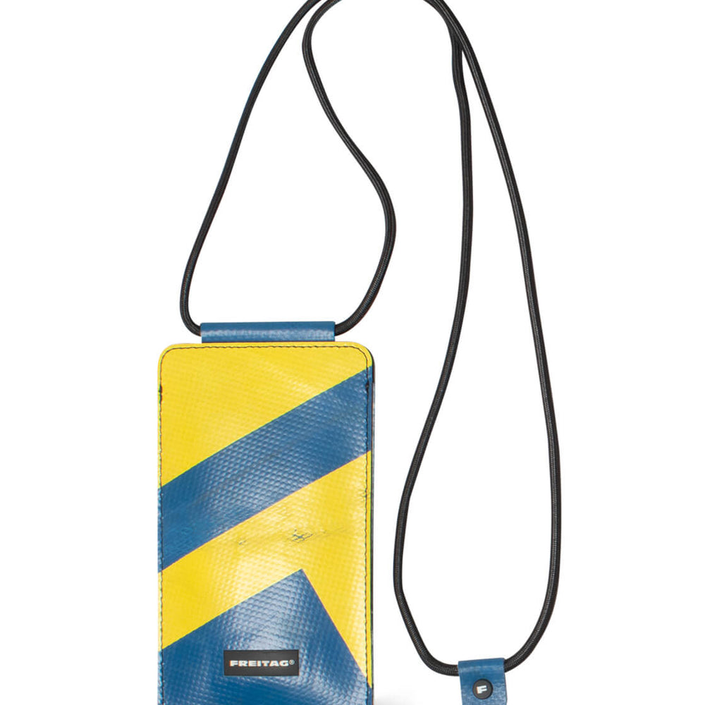 Freitag Myphone Pouch Fox blue/yellow