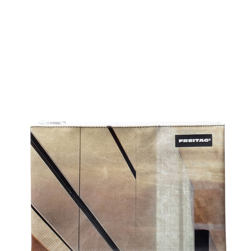 Freitag Pouch Chuck beige/black/brown/white