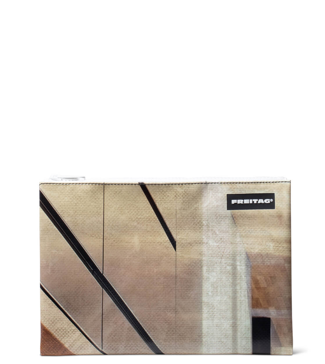 Freitag Pouch Chuck beige/black/brown/white