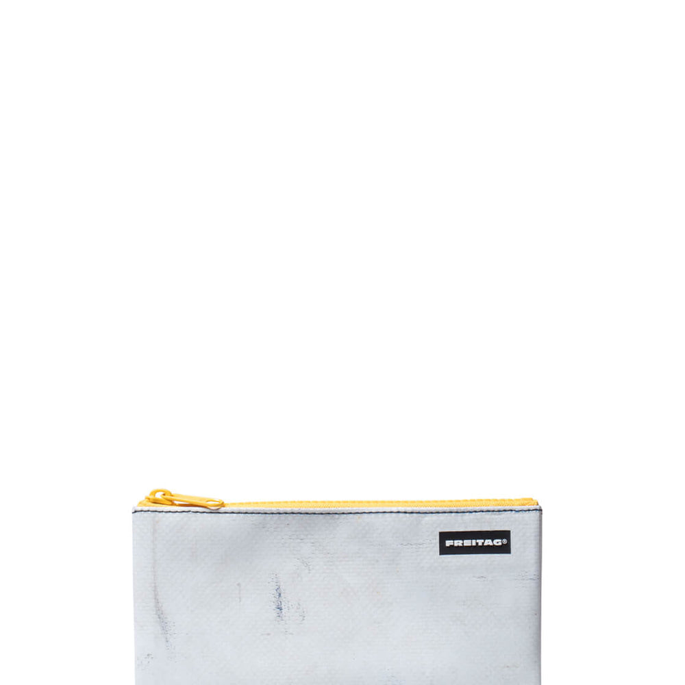 Freitag Pouch Serena white off/yellow