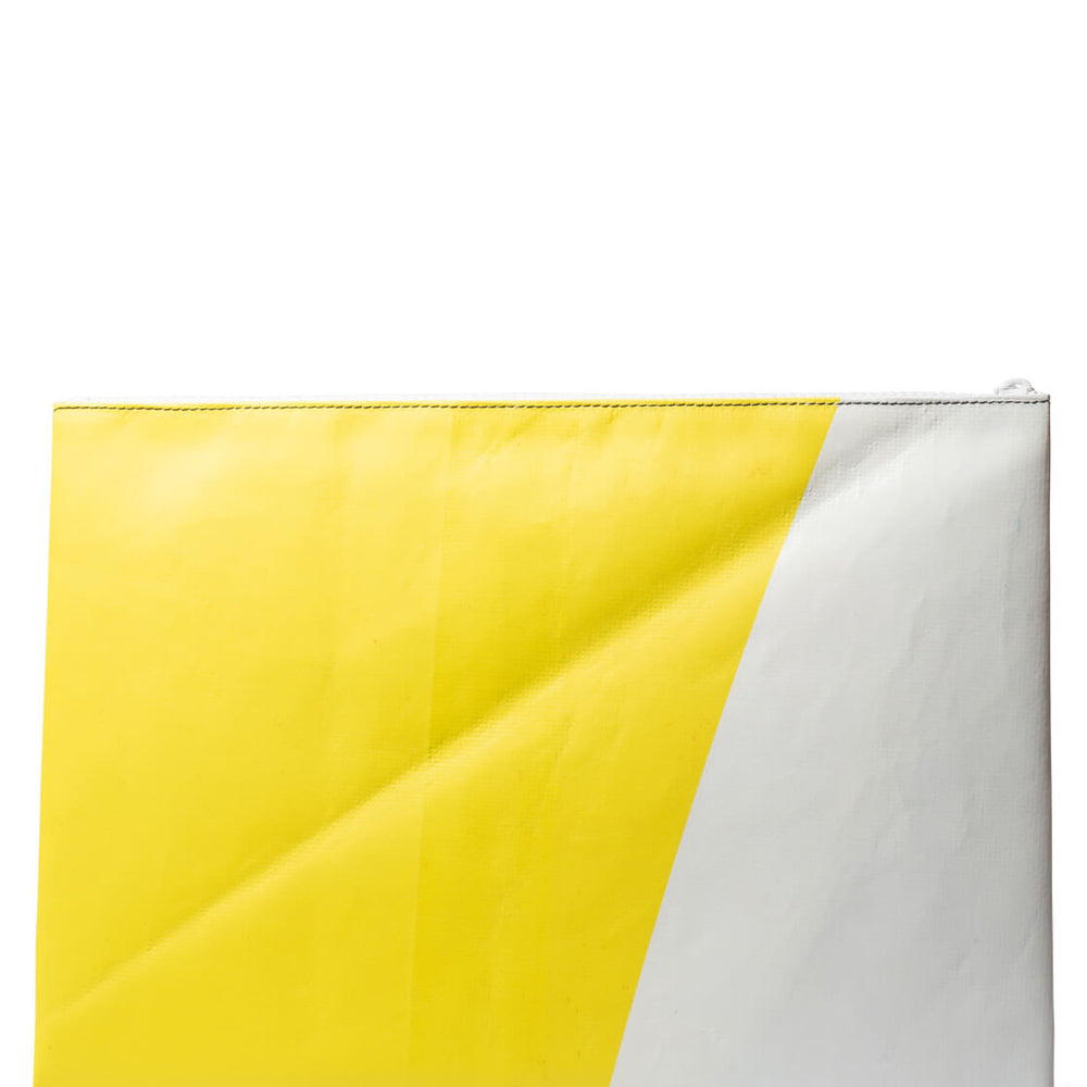 Freitag Pouch Dan yellow/white