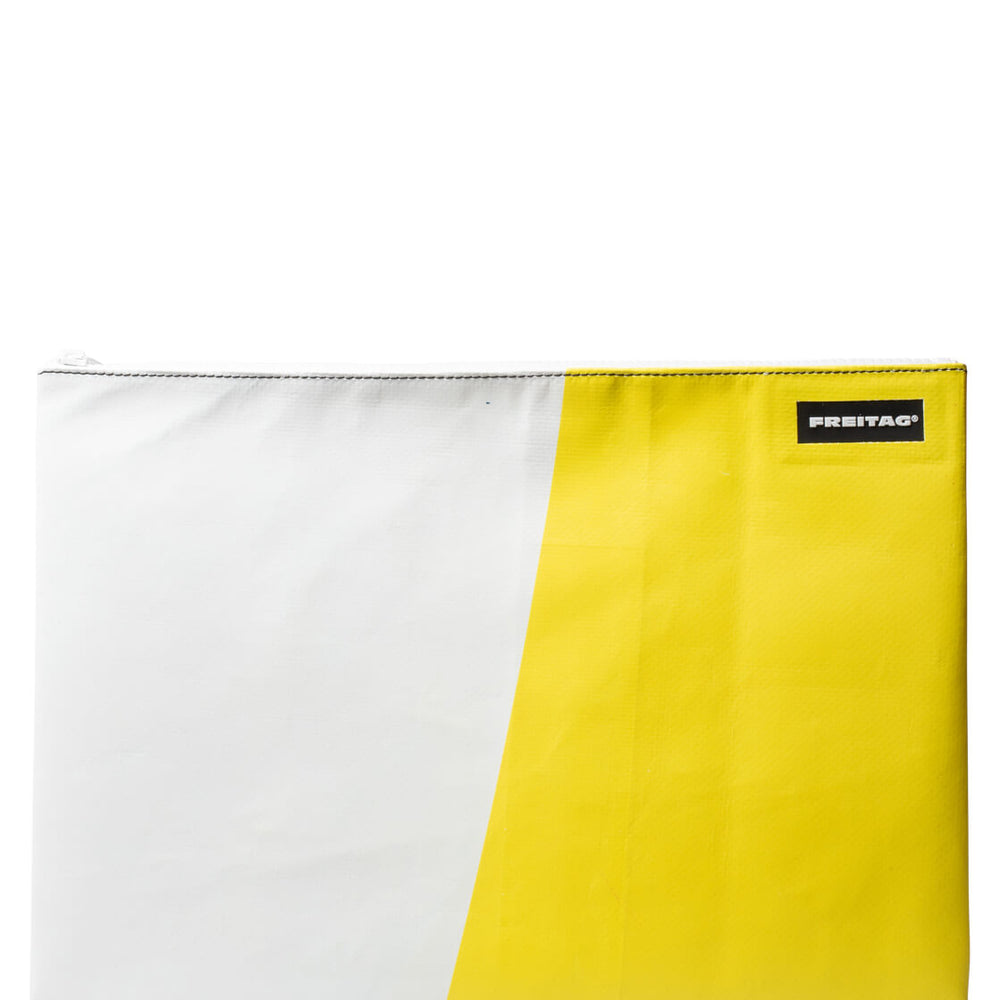 Freitag Pouch Dan yellow/white