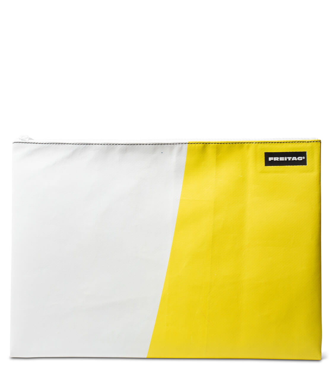 Freitag Pouch Dan yellow/white