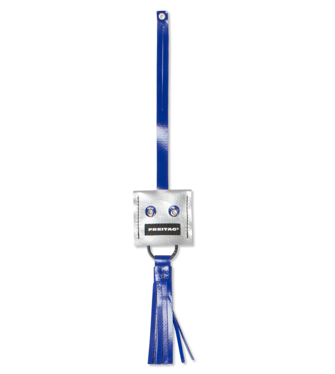 Freitag Keyholder and Charm Face blue/silver